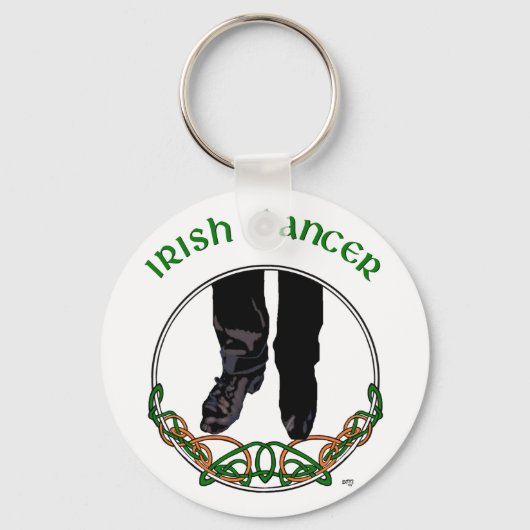 Porte-clés Danseur de step irlandais - Homme (Recto)