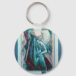 Porte-clés Danseur de ventre Art Déco Cubiste