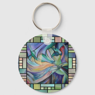 Porte-clés Danseur Du Ventre Du Moyen-Orient Avec Voiles Past
