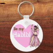 Porte-clés Danseur du ventre Habibi (Recto)