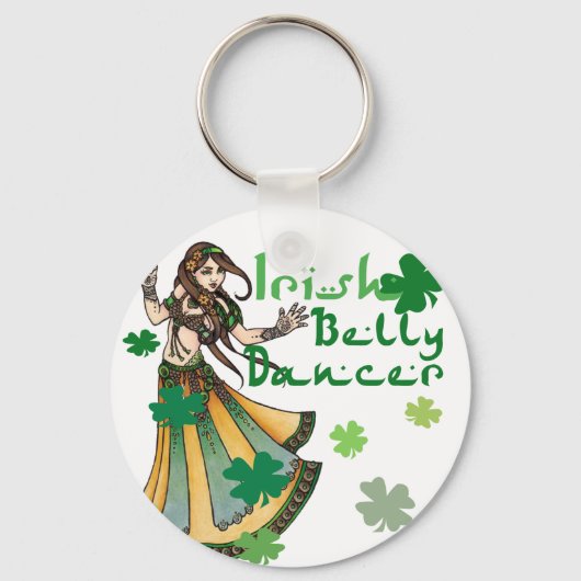 Porte-clés Danseur du ventre irlandais (Recto)