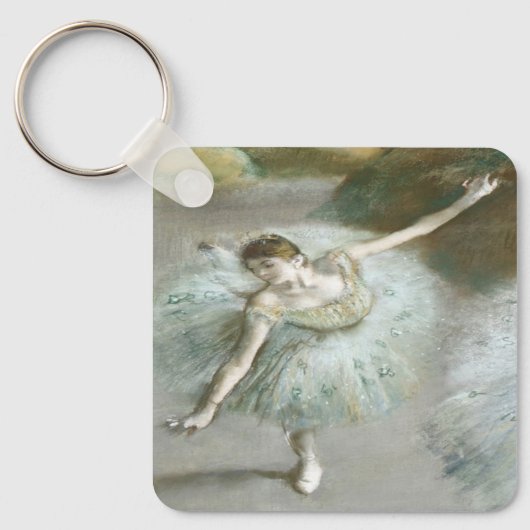 Porte-clés Danseur en vert par Edgar Degas (Recto)