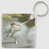 Porte-clés Danseur en vert par Edgar Degas (Dos)