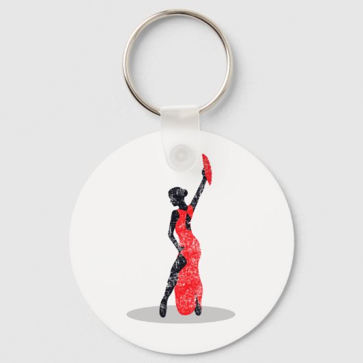 Porte-clés Danseur flamenco (Recto)