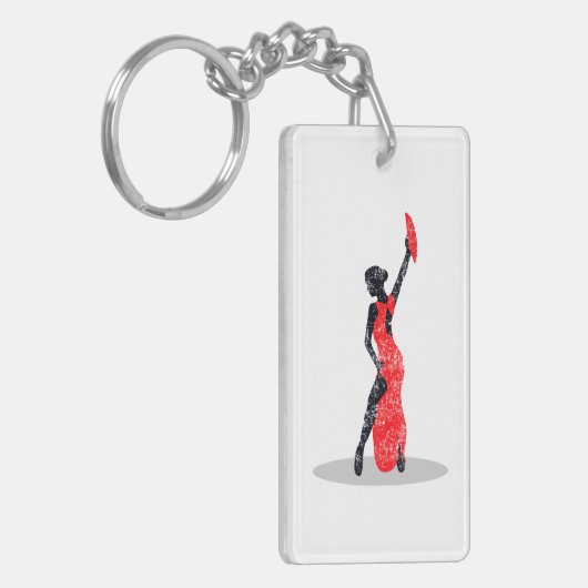 Porte-clés Danseur flamenco (Devant gauche)