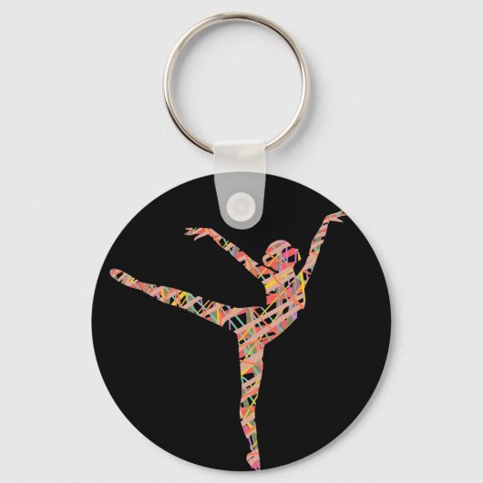 Porte-clés Danseur moderne Ballet (Recto)