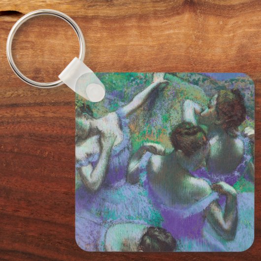 Porte-clés Danseurs bleus par Edgar Degas, Impressionnisme Vi (Recto)