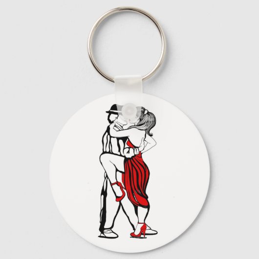 Porte-clés Danseurs de tango (Recto)
