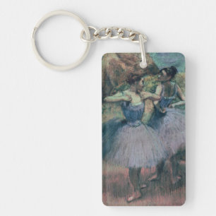 Porte-clés Danseurs d'Edgar Degas   dans la violette