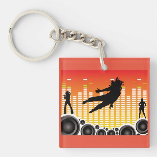 Porte-clés Danseurs Et Intervenants (Devant)