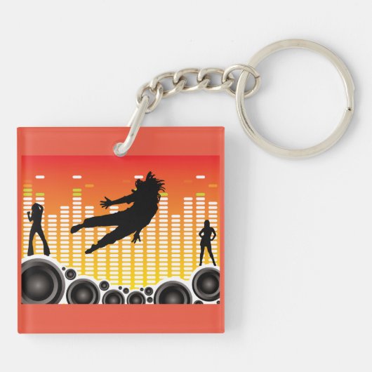 Porte-clés Danseurs Et Intervenants (Dos)