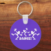 Porte-clés Danseurs fous (Recto)