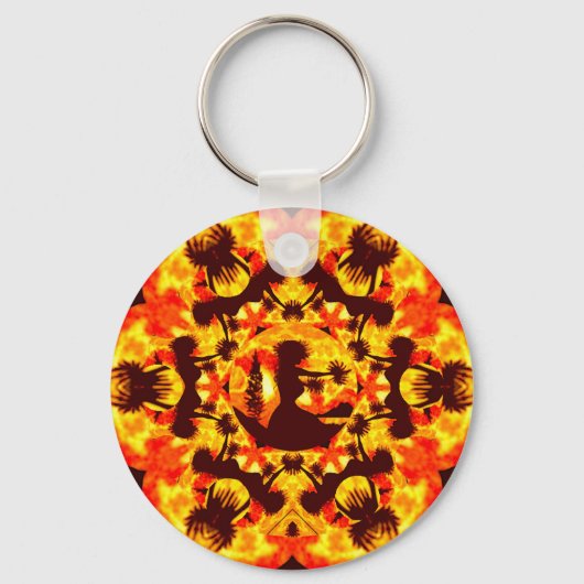 Porte-clés Danseurs Hula (Recto)
