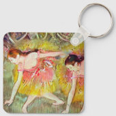 Porte-clés Danseurs se penchent par Edgar Degas, Ballet Art (Dos)