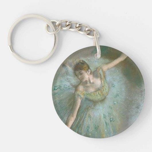 Porte-clés Danseuse dans Green Edgar Degas (Devant)