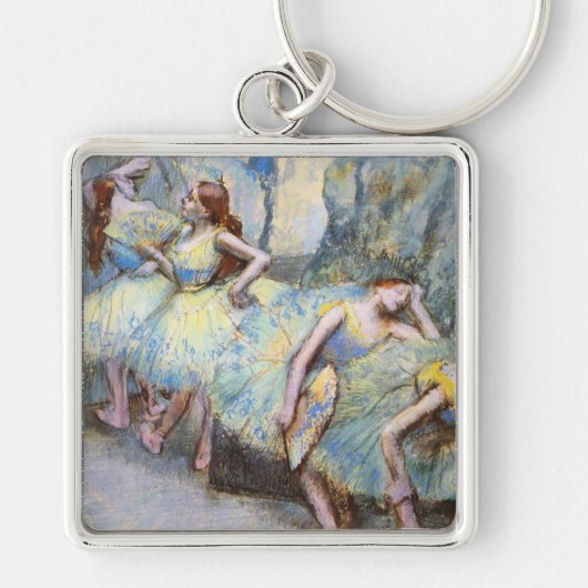 Porte-clés Danseuse de ballet Degas Dansers d'art Peinture (Devant)