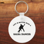 Porte-clés Danseuse de salsa (Recto)