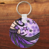 Porte-clés Danseuse du ventre violet (Verso)