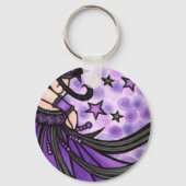 Porte-clés Danseuse du ventre violet (Verso)