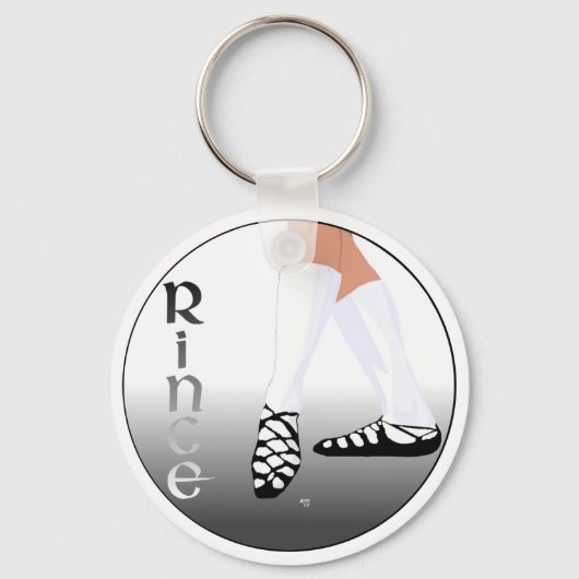 Porte-clés Danseuse Irlandaise - Chaussure Douce - Rince (Recto)