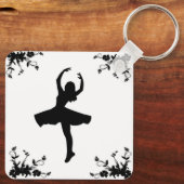 Porte-clés Danseuse qui tournoie (Verso)