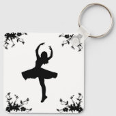 Porte-clés Danseuse qui tournoie (Dos)