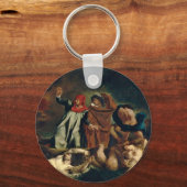 Porte-clés Dante Et Virgile En Enfer (Le Barque De Dante) (Recto)