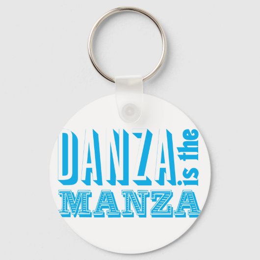 Porte-clés Danza est la Manza (Recto)