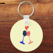 Porte-clés Darcy et Elizabeth porte - clé (Recto)