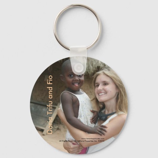 PORTE-CLÉS DARIA TRIFU (Recto)