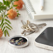 Porte-clés Dark be the Night - Luminous Seattle Skyline (Côté)