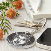 Porte-clés Dark Fantasy Gorgon Snake Woman Keychain (Devant Droit)