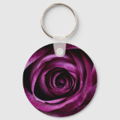 Porte-clés Dark Purple Rose (Verso)