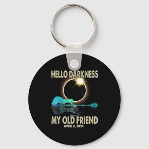 Porte-clés Darkness My Friend Funny Solar Eclipse 2024 Avril