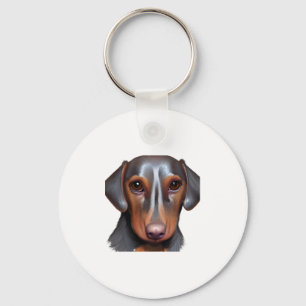 Porte-clés Darling Dachshund