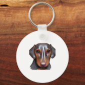Porte-clés Darling Dachshund (Recto)