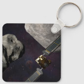Porte-clés Dart Spacecraft Et Le Liciacube Avant Impact (Dos)