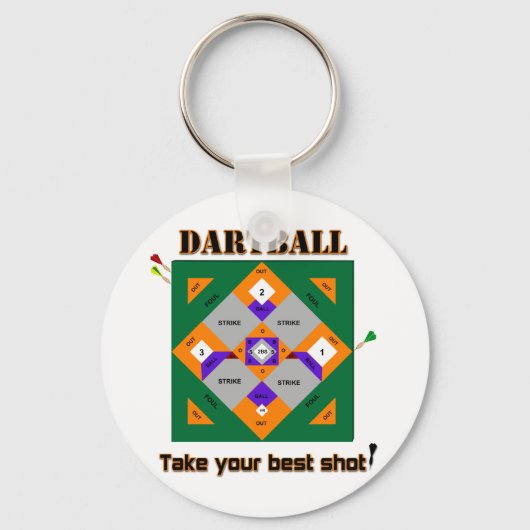 Porte-clés Dartball (Recto)