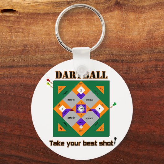 Porte-clés Dartball (Recto)