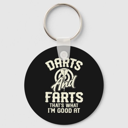 Porte-clés Darts And Farts That's What I'm Good At Funny Dart (Recto)