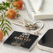 Porte-clés Data Analyst (Devant Droit)