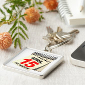 Porte-clés Date-butoir d'impôts (Côté)