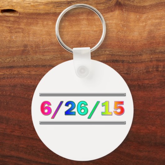 Porte-clés Date SCOTUS (Recto)