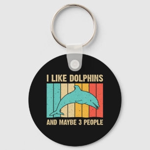Porte-clés Dauphin Amusant Design Pour Hommes Femmes Dauphin