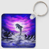 Porte-clés Dauphin clair de lune (Dos)