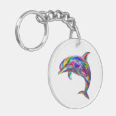 Porte-clés Dauphin de verre (Devant gauche)