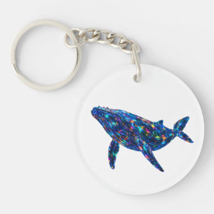 Porte-clés Dauphin Diamant - Art Vibrant