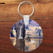 Porte-clés Dauphin drôle (Recto)