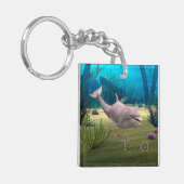 Porte-clés Dauphin souriant (Devant gauche)