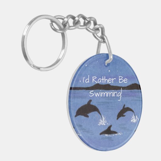 Porte-clés Dauphins (Devant gauche)